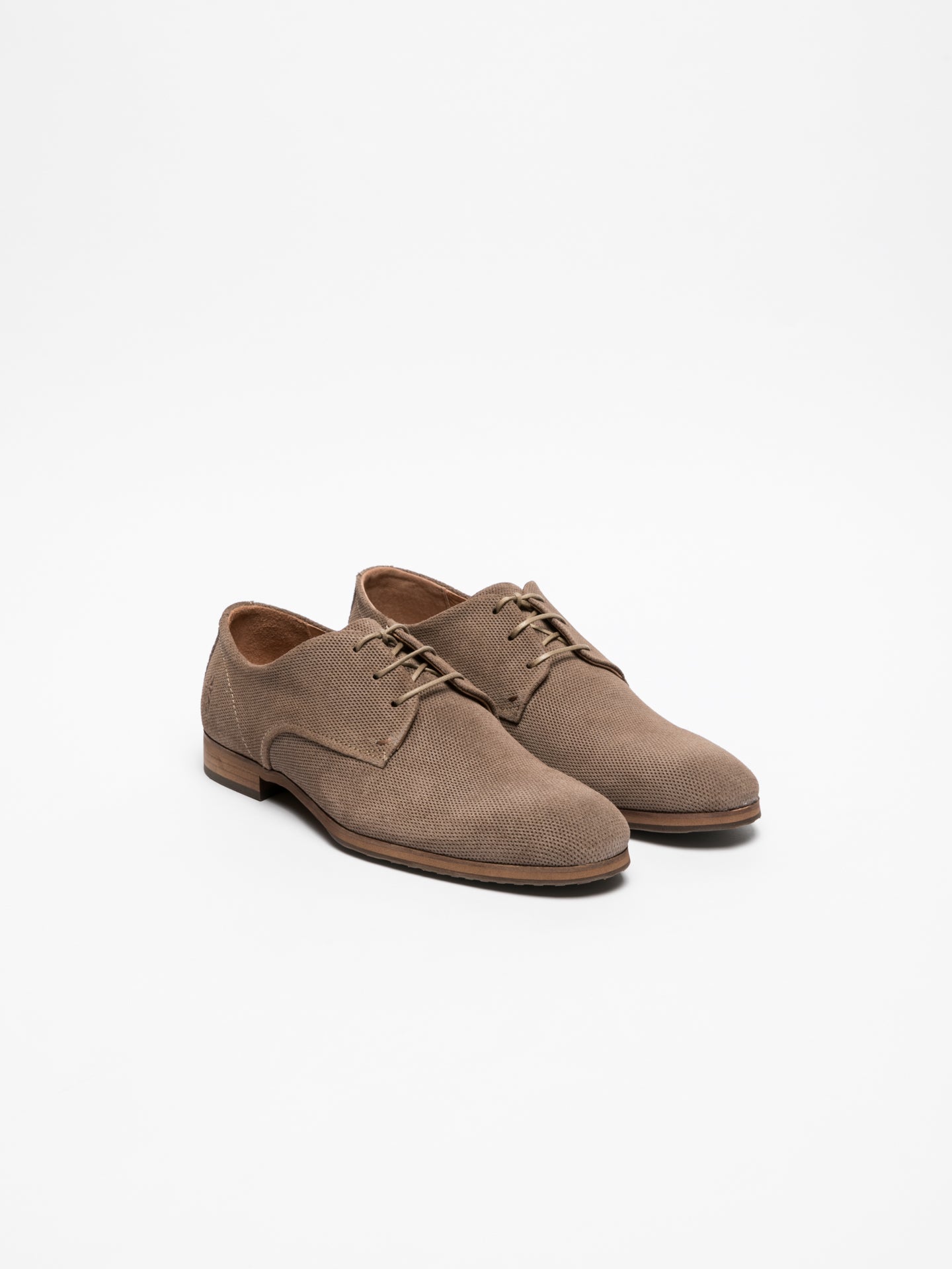 Fly London Gray Derby Shoes